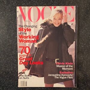 Vintage Vogue Magazine From August 1994